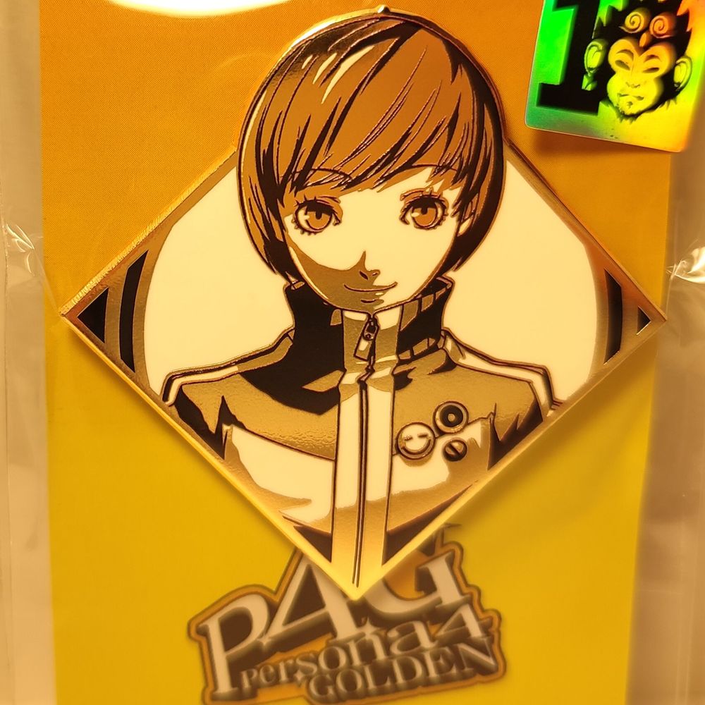 Persona 4 Golden Chie Satonaka Limited Edition Enamel Pin Official Collectible